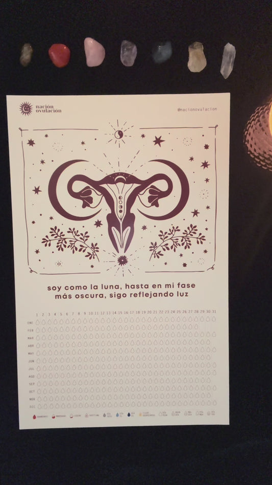 🌙 Calendario de Ovulación – Tu ciclo, a la vista y sin apps